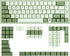 GTSP 124-Key Matcha Keycap Set, XDA Dye-Sub for 60% 65% 75% 100% Keyboard, Cherry MX Gateron Kailh Switch (Matcha