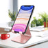 CreaDream Cell Phone Stand, Aluminum Desktop Holder Compatible with iPhone 15 14 13 12 Pro Max Plus Mini