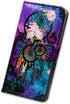 Case for Samsung Galaxy A02s, Dream Catcher Galaxy Sky Leather Flip Phone Case with Card Slot and Kickstand