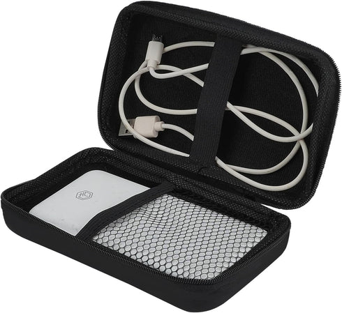 Zoyiancy Power Bank Case, Hard Cover Cable Storage Bag, Travel Shockproof Carrying
