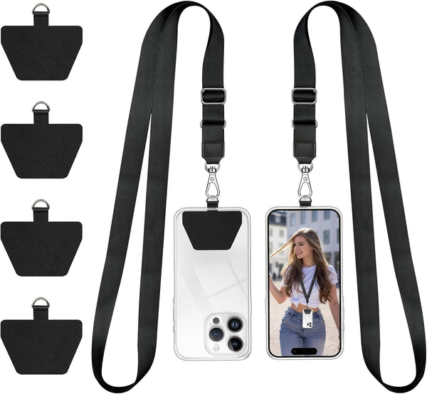 Doormoon Phone Lanyard, Universal Adjustable Neck Strap for Phone Case Keys ID