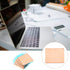 MECCANIXITY Copper Sheet Shim Heatsink Pad 0.3mm Thickness with Thermal Conductive Adhesive Tape for GPU CPU Cooling, 5