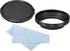PATIKIL 67mm Lens Hood, Wide Angle Matte Surface, Anti-reflective Inside Hood with Cap, Black