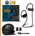 TREBLAB XR700 Wireless Sports Earbuds, Bluetooth 5.0, IPX7 Waterproof, Noise Cancelling, Adjustable Earhooks