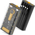 Portable Charger 10000mAh, 22.5W Fast Charging Power Bank with Built-in Cables, Transparent External Battery Pack with
