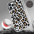 MOSNOVO iPhone 13 Pro Max Case, Leopard Print with 6.6ft Military-Grade Drop Protection & Anti Peel Off Tech