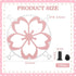 4 120mm Lounsweer Pcs Pink Sakura Guard Fan Grill Metal PC Fan Grill Cover with Screws Cute Computer Accessories