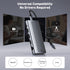 Viilinany 6-in-1 M.2 10Gbps 2X 90W 4K@60Hz USB C Docking Station with NVMe SATA SSD Enclosure, USB-C Hub with USB-A