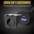 TNP USB 3.0 Flush Mount Cable with Buckle, Dashboard Panel 1 Port USB Socket Plug Connector (1.8M / 6FT)