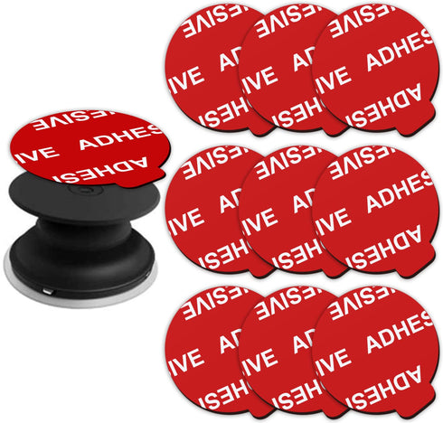 AZXYI Very High Bond Sticky Adhesive, 9 Pack Adhesive Replacement for Socket Base,