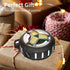 EBODA Waterproof Bluetooth Speaker - IP67 Shower Speaker with LED Light, Portable for Travel, Beach, Black Golden