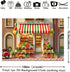 Generic 9 6feet) Vegetables Fruits Shop Backdrop Fresh Fruit Shelves Organic Food Vegetables Photography Background
