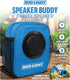 Bud Light Speaker Buddy Carry Organizer Pouch for Keys, Money, Phone, Beverage with Bluetooth Speaker for Beach Hiking