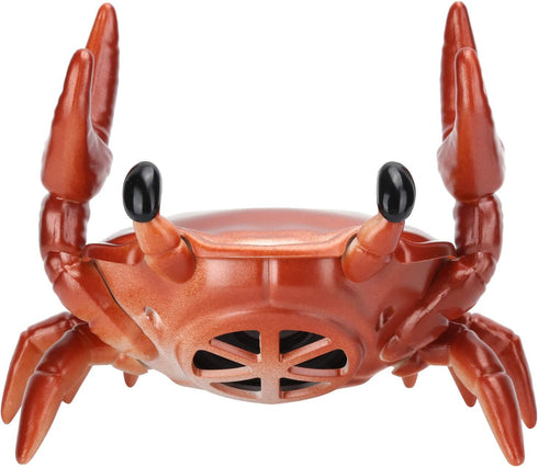 GOWENIC 2 in 1 Portable Speaker, Crab Shape Bracket, 360 Degree Surround Sound Speaker for Desktop (Red)