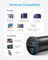Anker USB-C Car Charger, 30W 2-Port Type-C Adapter, iPhone Car Charger with PowerIQ 3.0 for iPhone 15/14/13/12 Series