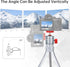 DMIDITIR Q18, 360 1/4" Mini Spherical Ball Head Panoramic Gimbal, Aluminum Construction, Interface, Compatible