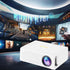 Generic Portable Wall Projector, Mini Projector for Bedroom with Remote LED, Phone Projector