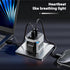 ORAODA 45W 90 17/16/15 S26/S25 Max GaN Fast Charging, USB C Charger Block, Dual Type-C Ports, Foldable Plug, Compact