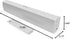 Majority Bowfell White 15 Inch Soundbar for TV, Bluetooth 50 Watts Home Audio Speaker, Small PC Soundbar | AUX, RCA,