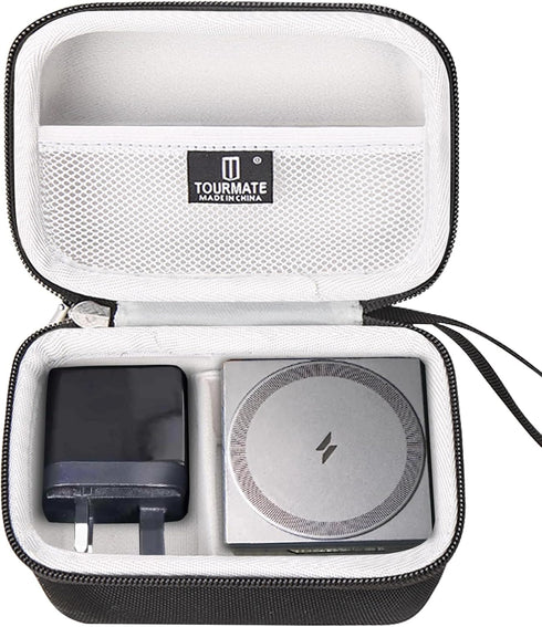 Hard Storage Case for Anker 3-in-1 Cube MagSafe Charger, 15W Max Fast Charging Foldable Wireless Charger