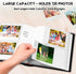 Photo Album for Fujifilm Instax Wide 300 Camera, Linen Cover, 120 Pockets for Polaroid Instant Photos