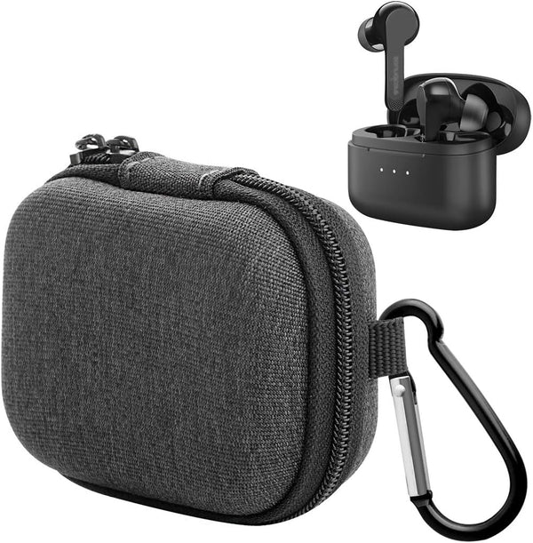 Linkidea Earbuds Carrying Case - Compatible with Anker Soundcore Liberty Air 2, Hard Shell Travel Bag (Dark Grey)