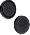 JJC E-Mount Body Cap & Rear Lens Cap Cover Kit for Sony A7 A7II A7III A7IV A7S II III A7R II III A7RIV A7RV A7CR A7C II