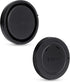 JJC E-Mount Body Cap & Rear Lens Cap Cover Kit for Sony A7 A7II A7III A7IV A7S II III A7R II III A7RIV A7RV A7CR A7C II