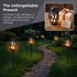 ANERIMST 360 24-Hour for Dad, Outdoor Bluetooth Speakers with LED Torch Light Wireless & Waterproof Speaker for Garden