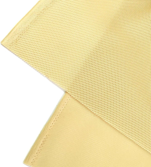 Speaker Grill Cloth Stereo Mesh Fabric for Speaker Repair, Yellow - 55 x 40 in / 140 x 100 cm