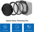 PULUZ 52mm Lens Filter Adapter Ring for GoPro HERO11 Black / Mini / HERO10 / HERO9 Camera Accessories