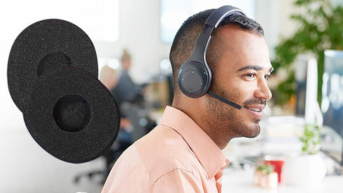 H800 Replacement Ear Pads Compatible with Logitech H800 Wireless Headset, Soft and Durable Sponge Ear Cushions