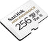 SanDisk 256GB High Endurance Video microSDXC Card with Adapter for Dash Cam and Home Monitoring Systems