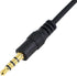 SinLoon RJ9 to 3.5mm Telephone Adapter Cable, Female RJ9 Headset to Male 3.5mm Cell Phone Adapter for Smartphones