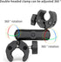 SOONSUN 360 Double Super Clamp Camera Mount, Umbrella Clamp for Chair, Desk, Stroller, Wagons, Tripod, Pole, Light