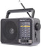 Portable Radio AM FM, Transistor Radio with Loud Speaker, Battery Powered or DC USB, Suitable for Indoor and Outdoor Use
