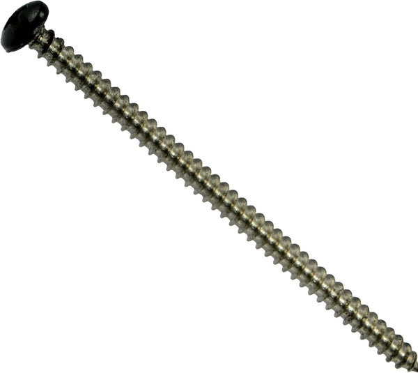 014973208462 Shutter Screws - Black, 8 x 3, Piece-10 by Hard-to-Find Fastener