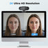 cbeyook 1080P 360 Full HD Webcam with Microphone, Auto Light Correction, Rotatable, Plug & Play, Compatible