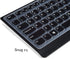 CaseBuy Keyboard Cover for Lenovo 510 Wireless Keyboard - GX30N81775, Black Protector Skin