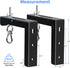 XINLEI 6 inch 66 lbs, PRL003B Universal Projector Screen Wall Mount L-Brackets Hanging Ceiling Mount, Adjustable
