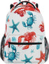 Krafig Watercolor Cute Lobsters Crabs Boys Girls Kids School Backpacks Bookbag, School Bag