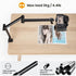 TARION Adjustable Camera Desk Mount Stand, Articulating Arm for DSLR Photography, Heavy Duty Tabletop Mount