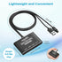 Adoreen 4 1 4 LPCM 2.0, PCM, Dolby, 5.1 Way Digital Optical Audio Splitter In Out Active Toslink SPDIF Fiber Optic