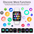 Smartwatch for Women, Waterproof Fitness Tracker with Health Monitor, Heart Rate/Blood Pressure/Blood Oxygen, 1.69" HD
