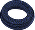 30ft PET Expandable Wire Cable Sleeve (1/4", Blue & Black)