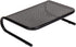 Set 2, Mind Reader Monitor Stand, Ventilated Laptop Riser, Desktop Organizer, Metal, of Black