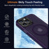 MOCCA iPhone 14 Pro Max Case - Deep Purple, 10FT Military Grade, Slim Shockproof, Translucent Matte, Magsafe Compatible.