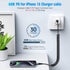 2 Pack 6FT USB C Charger Cable, 60W Fast Charging, Coiled USB A to USB C for iPhone 15 Series, Samsung Galaxy S24/S23
