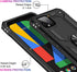 LUMARKE Google Pixel 4 Case with Screen Protector, Military Grade Protective Phone Cover with Magnetic Ring Kickstand,