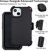 yowtrey 13 13 iPhone13 2 13 for Defender iPhone Case with Belt Clip,for Holster Phone Case with Kickstand,for Heavy
